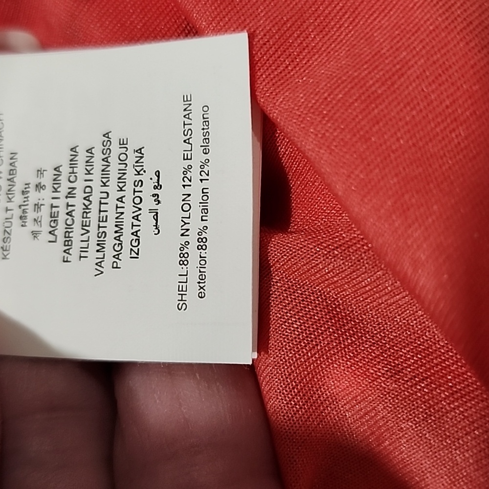 Michael Michael Kors Embellished Coral Peach Size Large Dress - Picture 11 of 14
